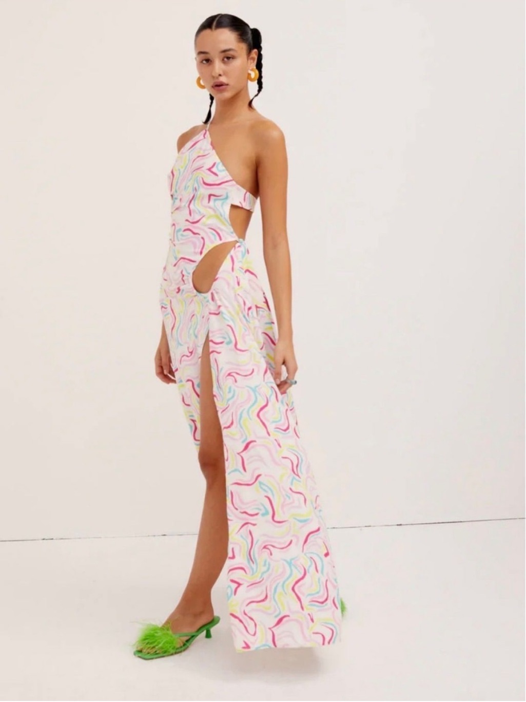 Nwt For Love & Lemons Palmer Maxi Dress Small